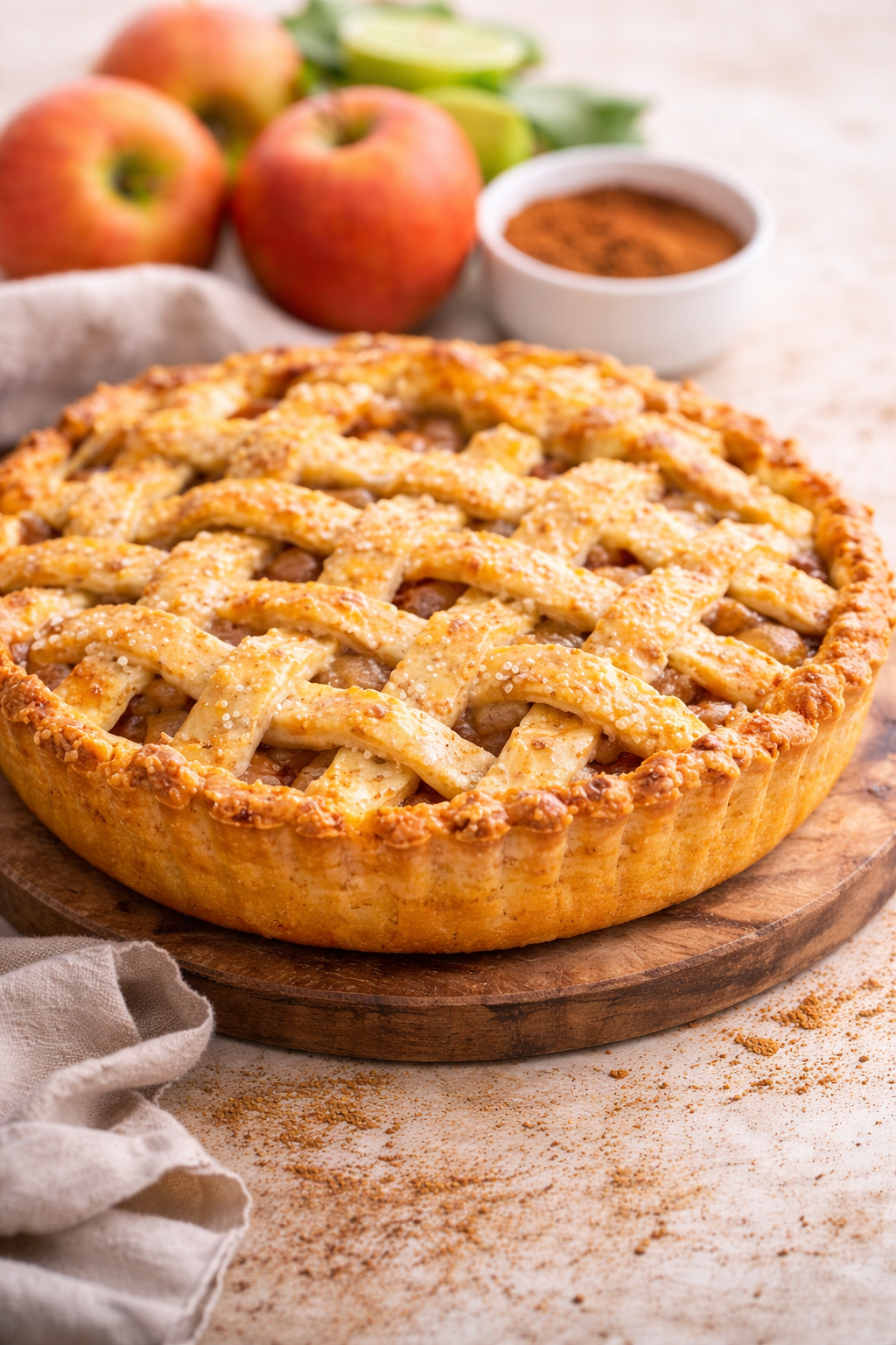 Domaća pita od jabuka sa cimetom – recept koji miriše na dom